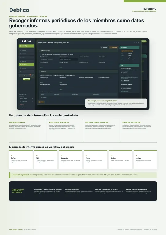 Vista previa de la portada: Módulo Reporting